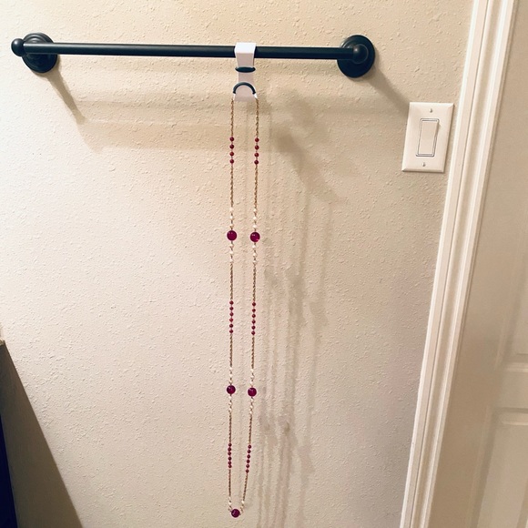 COPY - Chanel Vtg 1984 Sautoir Gripoix pearl 74” Necklace - Picture 3 of 9